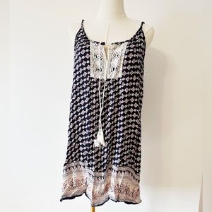 ⛱️ 2/20$ SWS boho bikini cover up summer printed dress size small